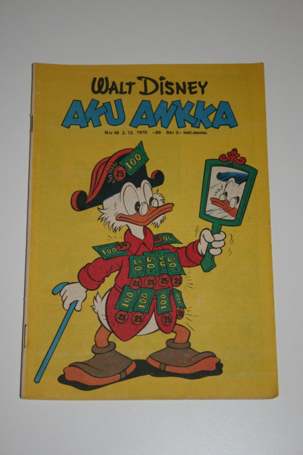 Aku Ankka 48/1970, 13/1975