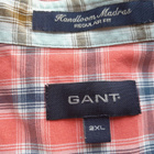 GANT Handloom Madras Lyhythihainen Kauluspaita XXL - pikkukuva 3