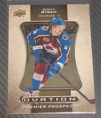 2020-21 Upper Deck Ovation Bowen Byram Premier Prospects #O4