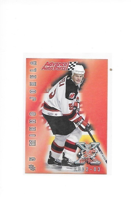 2002-03 Albany RiverRats AAP #5 Mikko Jokela Kalpa Kookoo