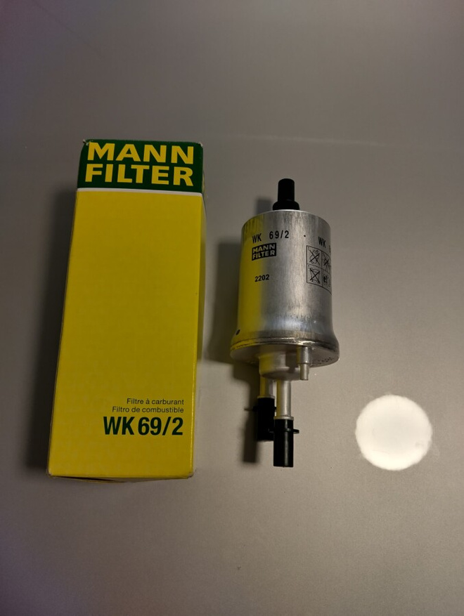 Audi A3 II 1.6i-16V 8P1 05/2003-08/2012 Mann WK69/2 Filter