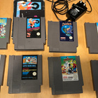 Nintendo NES 8-bit konsoli, 16kpl pelejä ja zapper - pikkukuva 3