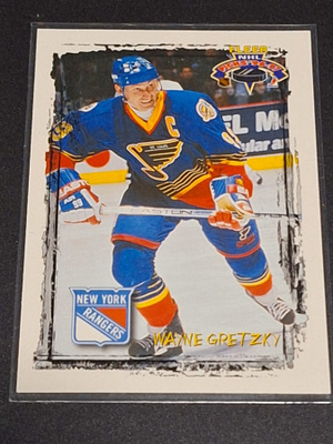 1996-97 Fleer NHL Picks Wayne Gretzky New York Rangers #8