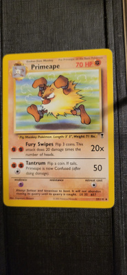 Primeape #59 Legendary Collection Uncommon Pokemon CCG card