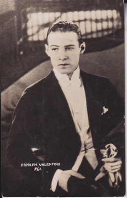 Rudolph Valentino, filmitähti . Star. e150