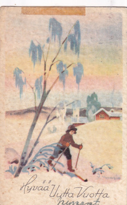 Y. Maasio, Hyvää Uutta Vuotta, hiihtäjä b475