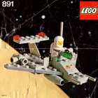 LEGO SPACE 891 COMPLETE - HEAD HUNTER STORE. - pikkukuva 1