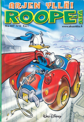 Roope-Setä N:o 407 (7/2013) Arjen yllä!