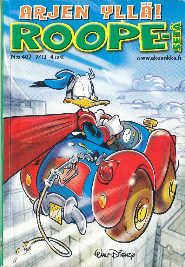 Roope-Setä N:o 407 (7/2013) Arjen yllä!