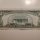 USA 5 Dollaria, sarja 1969C, B=New York, käytetty - pikkukuva 2