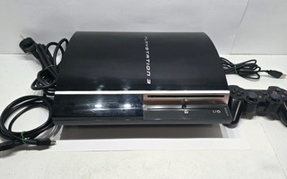 PS3 40GB konsoli + ohjain [2]