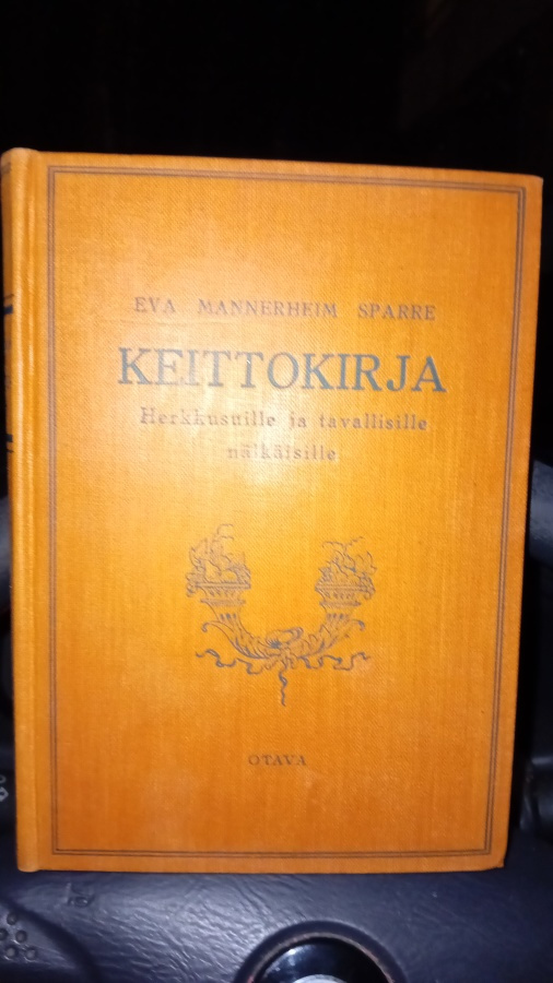 Eva Mannerheim Sparre : Keittokirja  ( SIS POSTIKULU  )