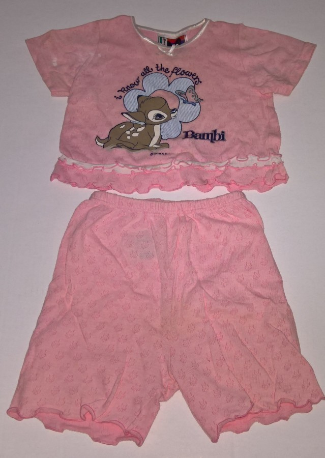 TYTTÖ VAUVAN DISNEY BAMBI SHORTSI ASU
