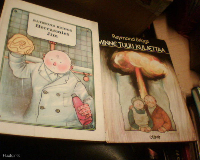 Raymond Briggs HERRASMIES JIM & MINNE TUULI KULJETTAA