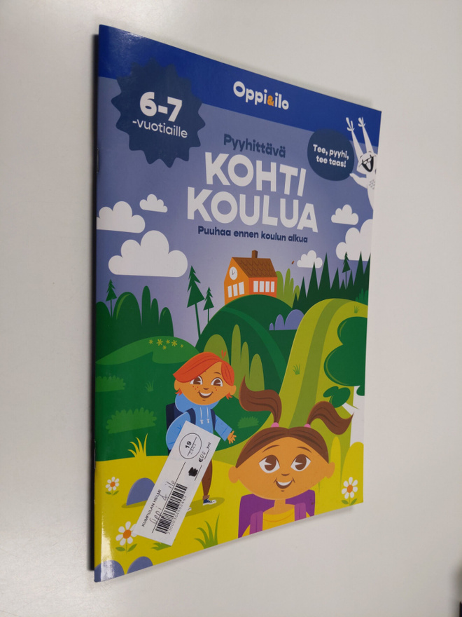 Kira Hurme : Pyyhittävä kohti koulua -puuhakirja 6-7 v : ...