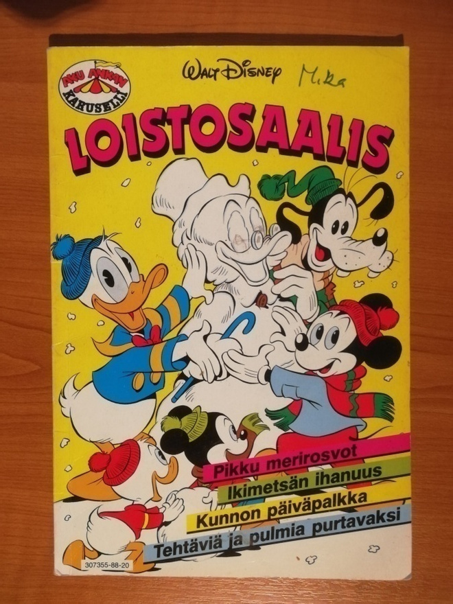 Aku Ankan Karuselli 1988 - Loistosaalis