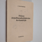 Urho Havumäki : Yleisen kirjallisuudenhistorian kertauski... - pikkukuva 1