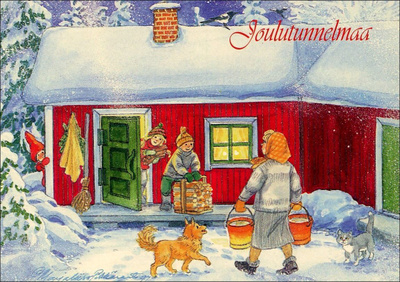 M-L. Pitkäranta, Saunanlämmitys, käyttämätön