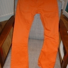 Oranssit farkut kokoa 158cm - pikkukuva 1