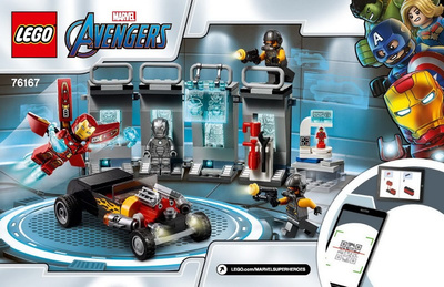 Lego 76167 Avengers : Iron Man Armory ( Super Heroes )