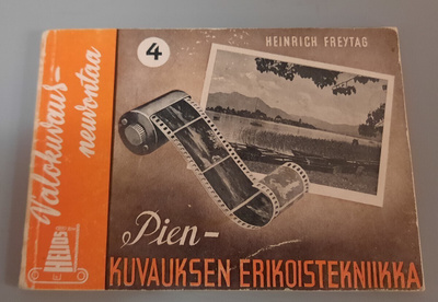 Valokuvausneuvontaa 4, kuvauksen erikoistekniikka  v-56 64s