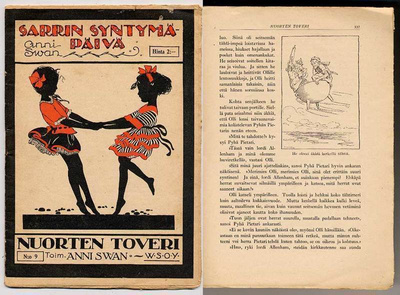 Nuorten Toveri 9/1922 Sarrin syntymäpäivä
