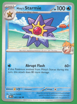 Pokémon Misty's Starmie