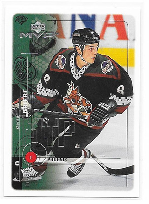1998-99 Upper Deck MVP #157 Daniel Briere Phoenix Coyotes