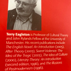 Terry Eagleton: Holy Terror - terrorismin filosofiaa - pikkukuva 3