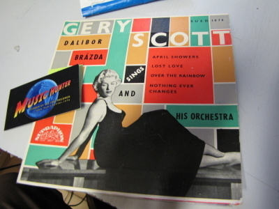 GERY SCOTT - APRIL SHOWERS M-/EX+ 7'' SINGLE