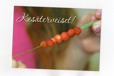 °"KESÄTERVEISET!°" -KORTTI / Papron (M.Roisko)