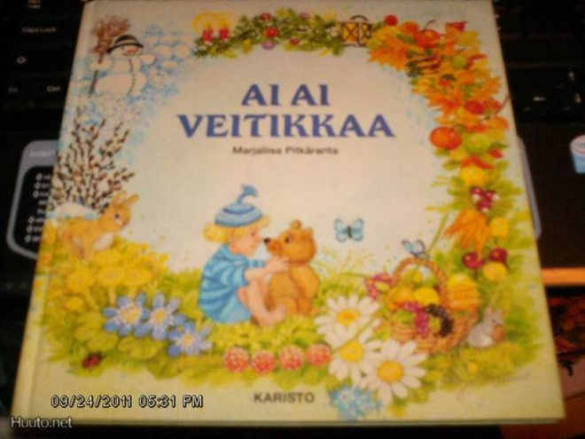 Marjaliisa Pitkäranta: Ai ai veitikkaa (loruja & runoja ym.)