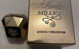 •••Paco Rabanne Lady Million edt miniatyyri 5 ml.•••
