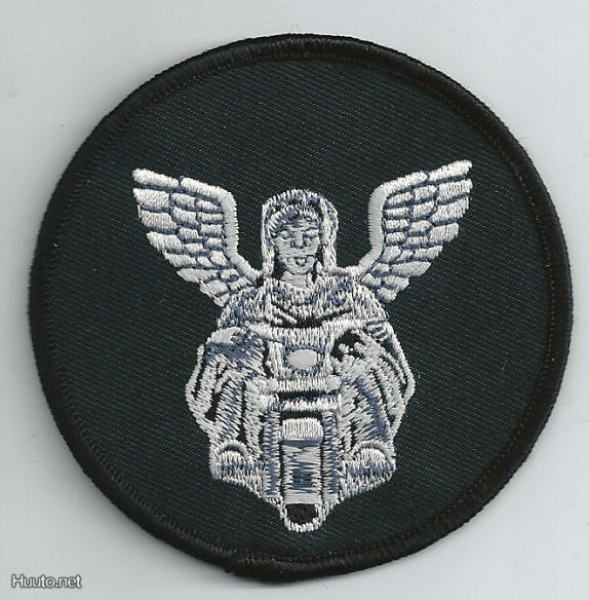 Guardian Angel - Uusi pyöreä kangasmerkki
