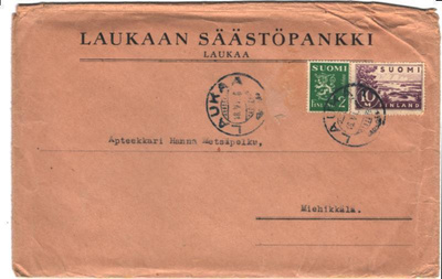 FIRMAKUORI LAUKAA SÄÄSTÖPANKKI-MIEHIKKÄLÄ