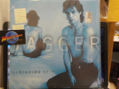 MICK JAGGER - WANDERING SPIRIT RARE EU 93 PAINOS EX+/EX+ LP