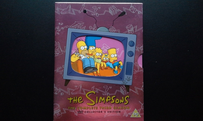 DVD: The Simpsons 3 kausi (4xDVD)