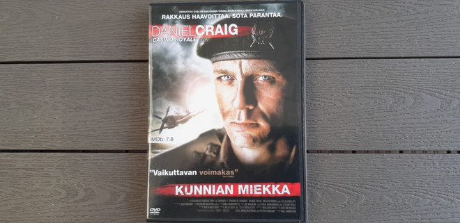 DVD: Kunnian Miekka / Sword Of Honour (Daniel Craig 2001)