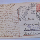 VANHA Postikortti Kansallispuku Tenhola Tammisaari 1913 - pikkukuva 2