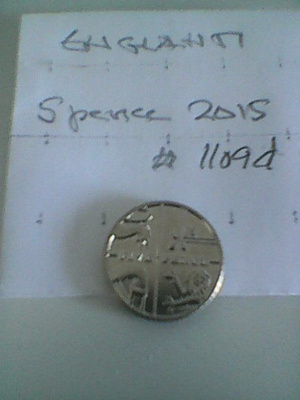 Englanti 5 pence 2015, km#1109d