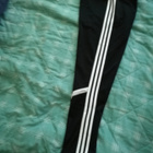 Adidas- verkkarit treenihousut 3 raitaa mustat 164 cm - pikkukuva 1