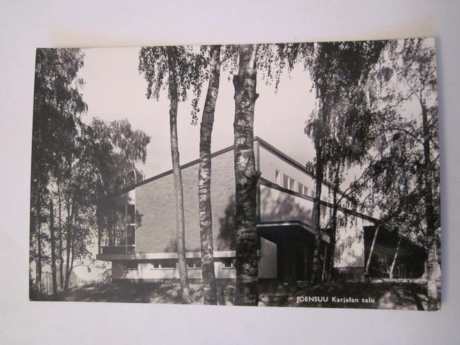 VANHA Postikortti Joensuu 1950-l Alkup.Mallikappale