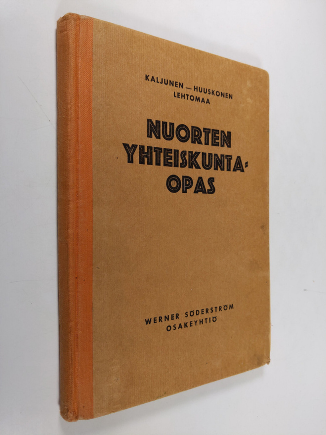 Aatto Kaljunen : Nuorten yhteiskuntaopas