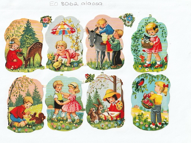 ~ EO 8062, kesälapset IRTO-kuvina, alaosa ~