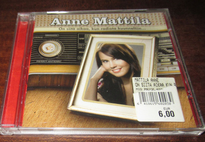 Anne Mattila On siitä aikaa, kun radiota kuunneltiin cd