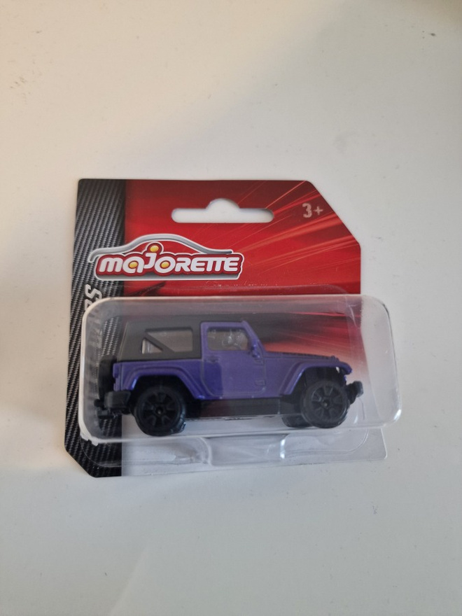 Majorette Jeep Wrangler Rubicon Violetti