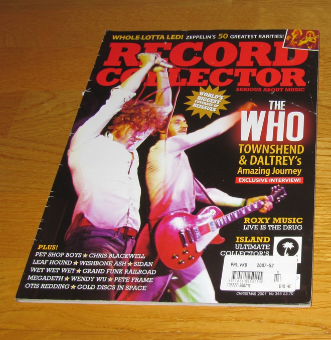 Record collector No 344 Christmas 2007