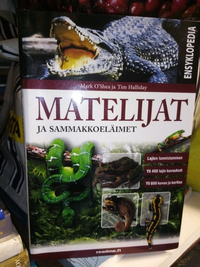 MATELIJAT JA SAMMAKKOELÄIMET ENSYKLOPEDIA ( SIS POSTIKULU)