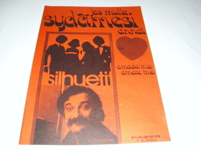 Jos mulle SYDÄMESI annat. Nuotit ja Sanat v.1977