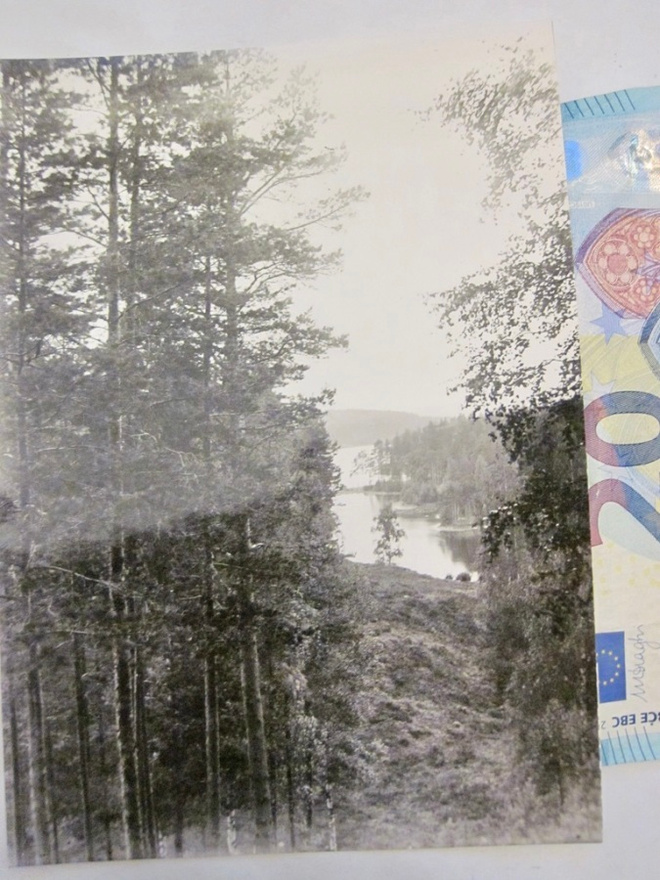 VANHA Valokuva Punkaharju 1930-l